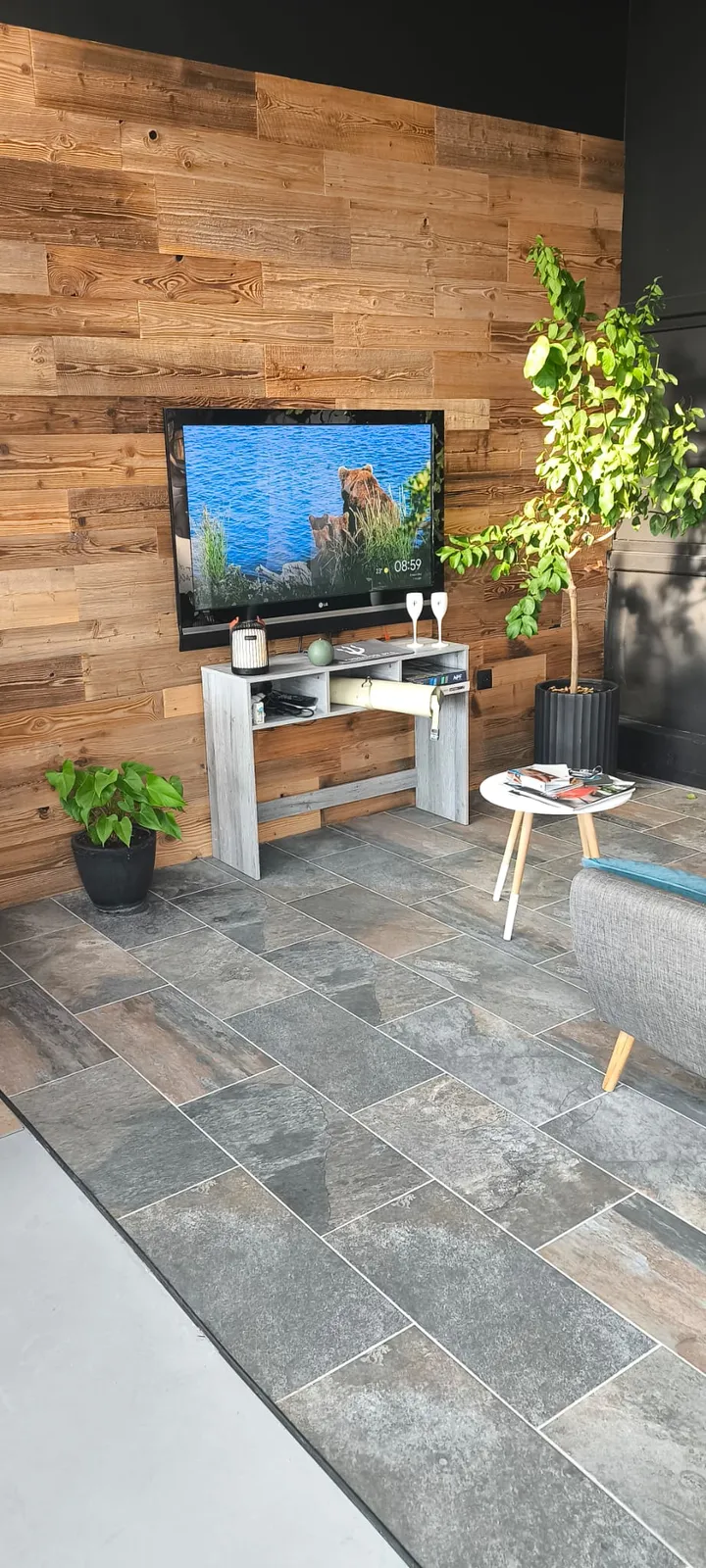 Bureau d'accueil du showroom
