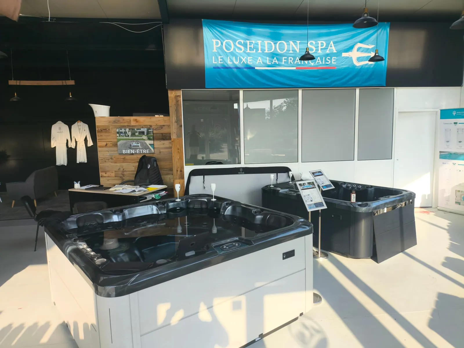 Spa Poseidon en exposition
