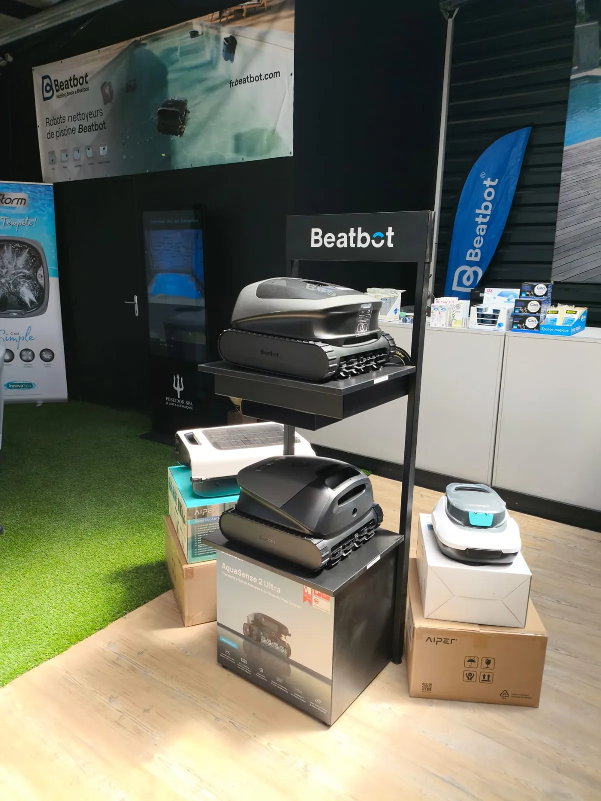 Robot nettoyeur de piscine Beatbot